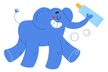 elephant toothpaste