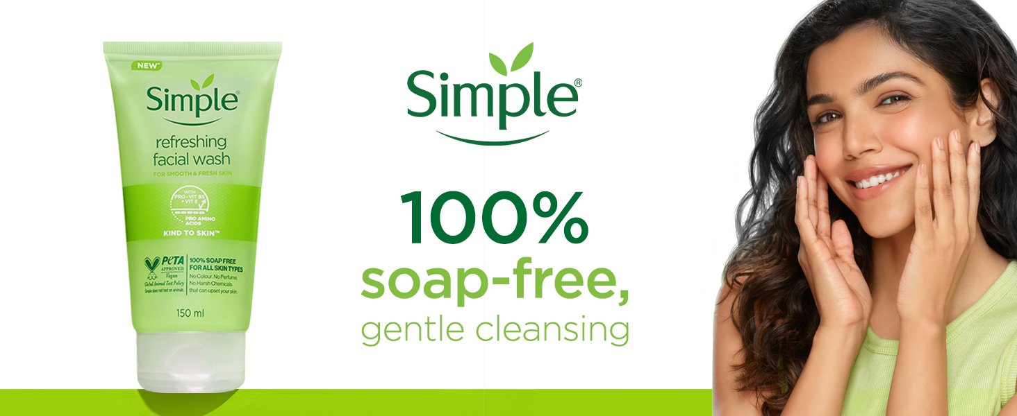 Simple Kind To Skin Refreshing Facial Wash Review: A Gentle, Everyday Cleanser for All Skin Types